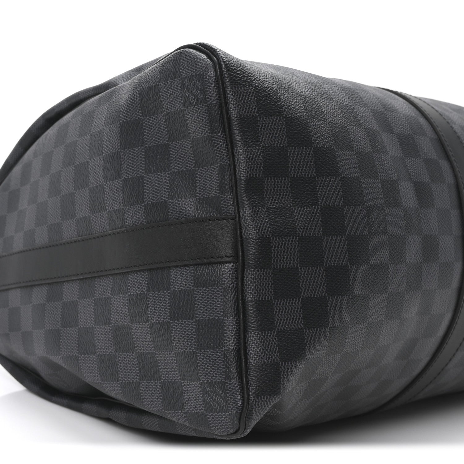 Damier Graphite Keepall Bandouliere 50 Indigo Blue