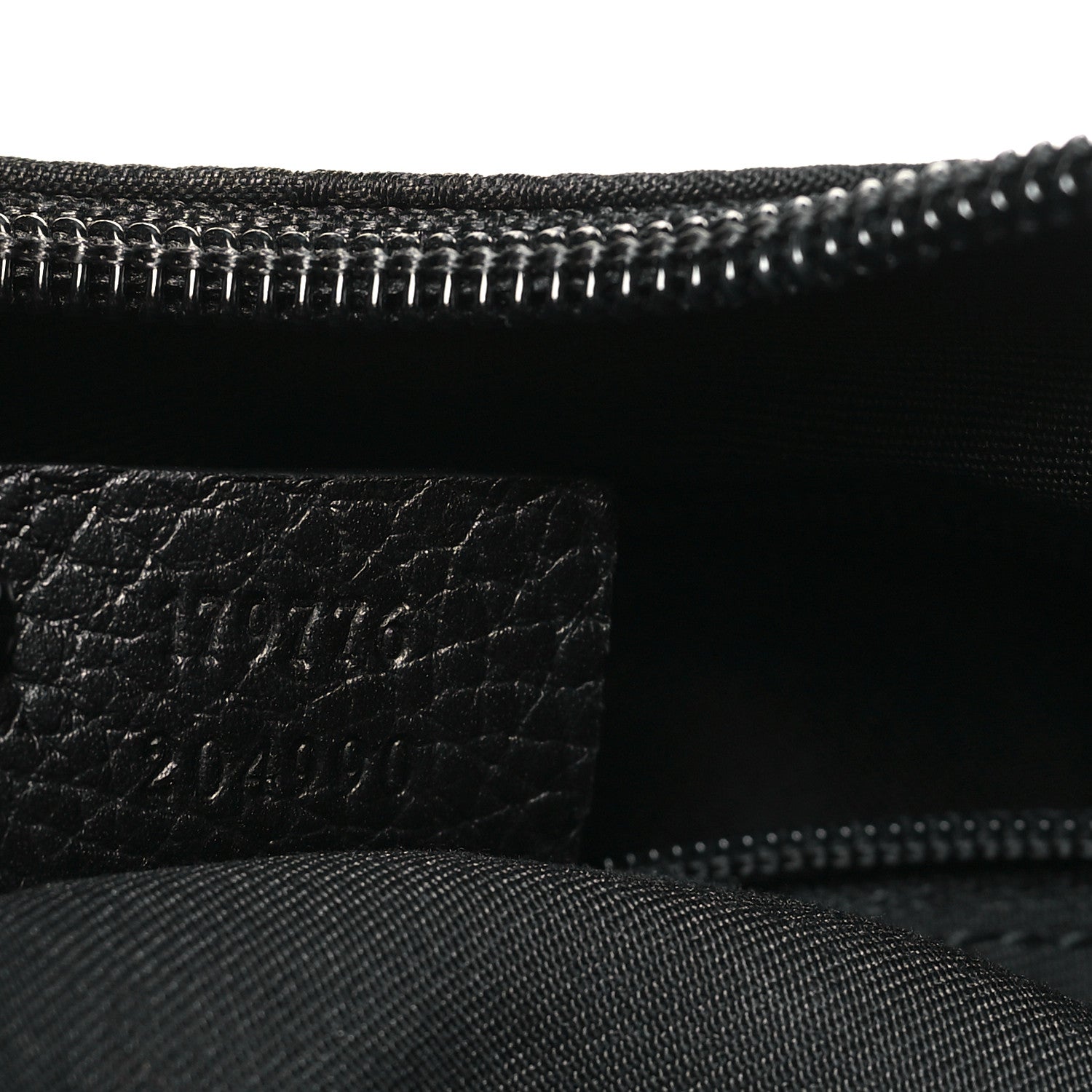 Nylon Monogram Small Hobo Black