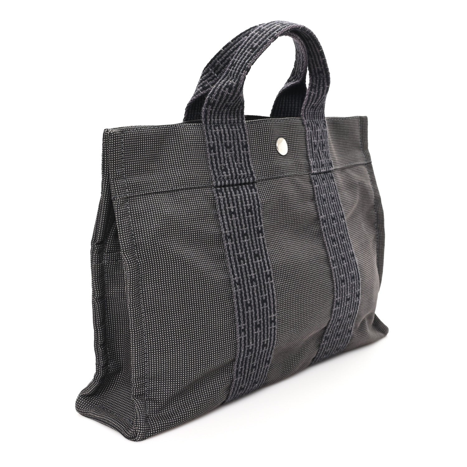 Canvas Herline PM Tote Grey