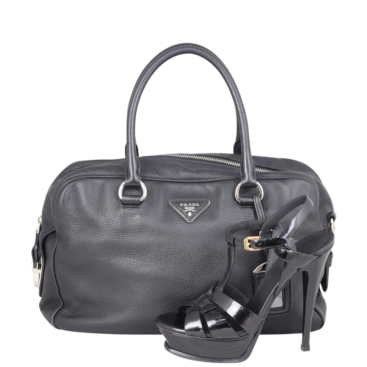 Prada Vitello Daino Bowler