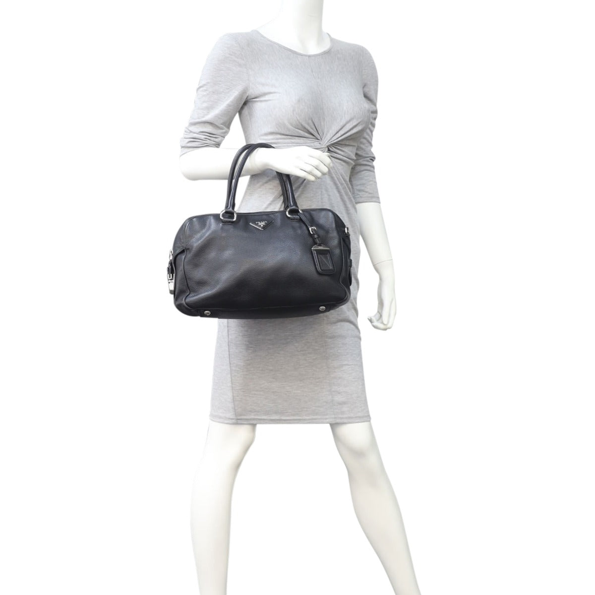 Prada Vitello Daino Bowler