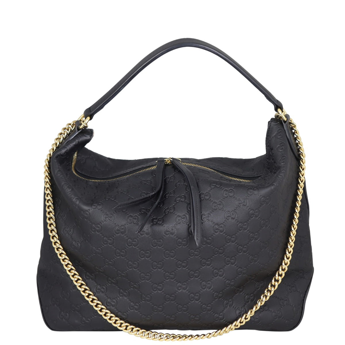 Gucci Linea A Guccissima Hobo