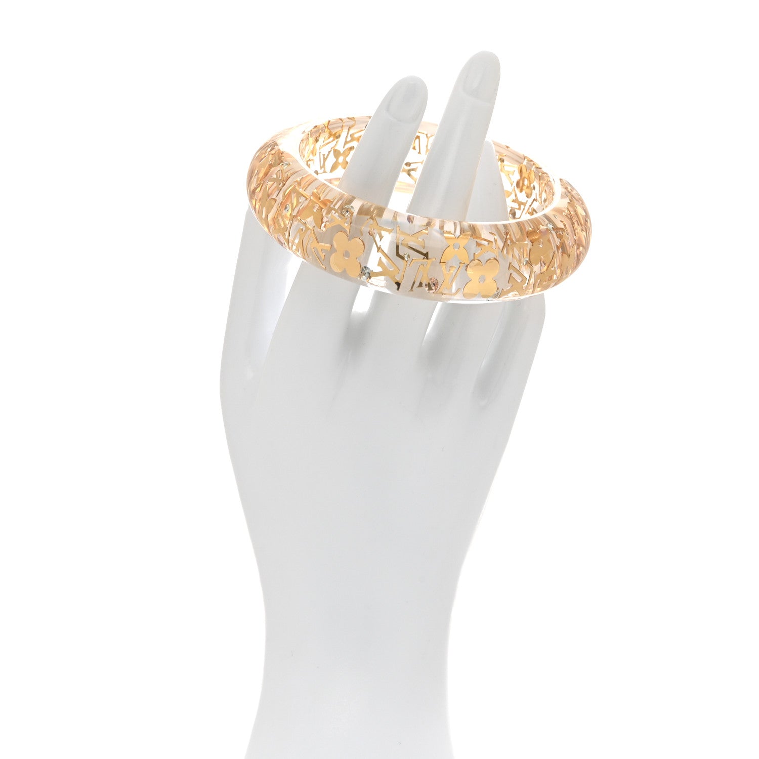 Resin Swarovski Medium Inclusion Bracelet GM Transparent