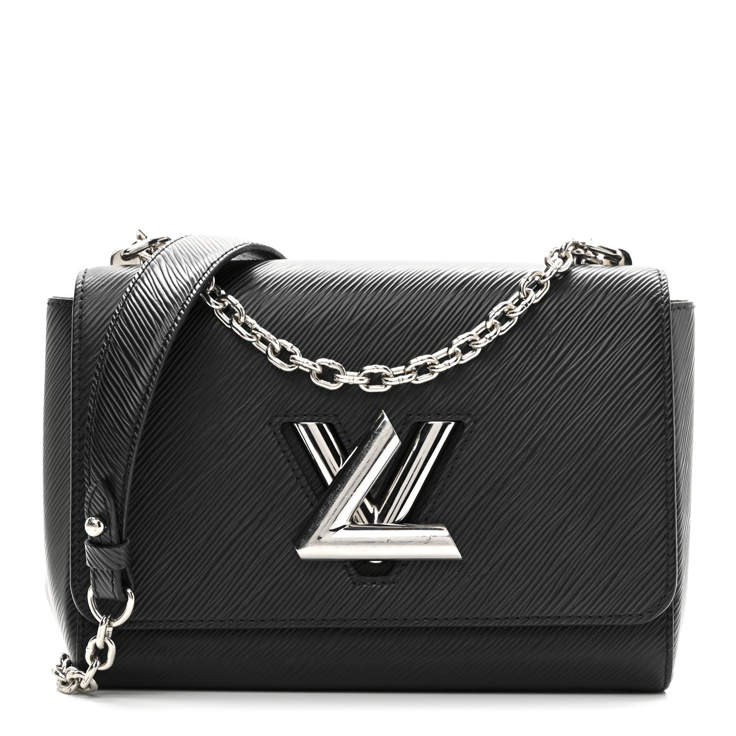 Epi Twist Shoulder Bag MM Black