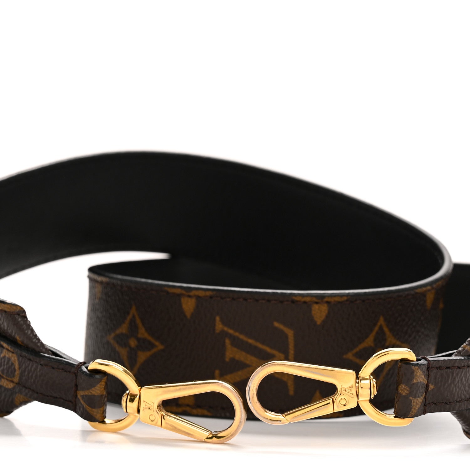 Monogram Bandouliere Shoulder Strap Black