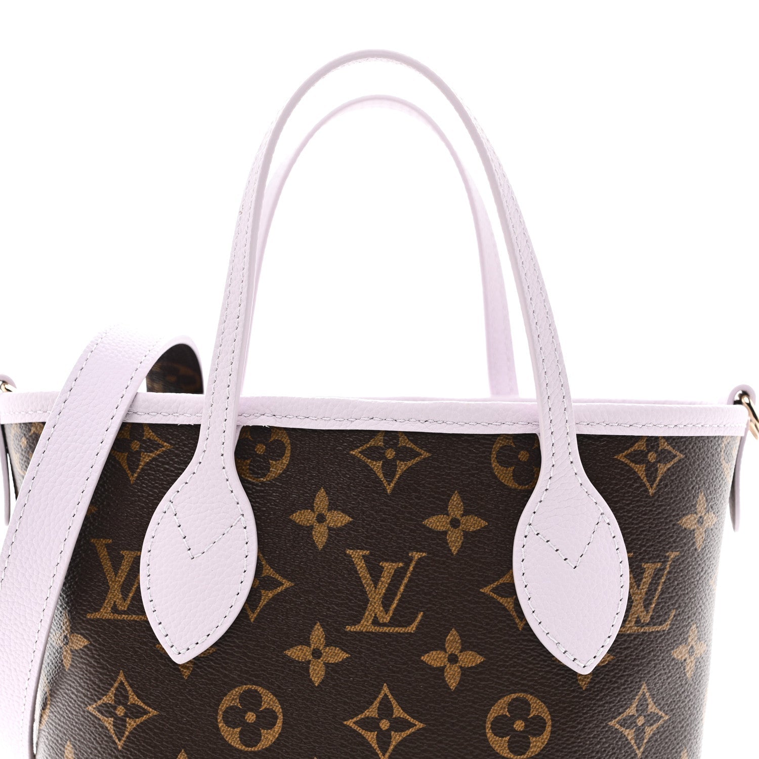 Monogram Neverfull Inside Out Bandouliere BB Misty Lilac