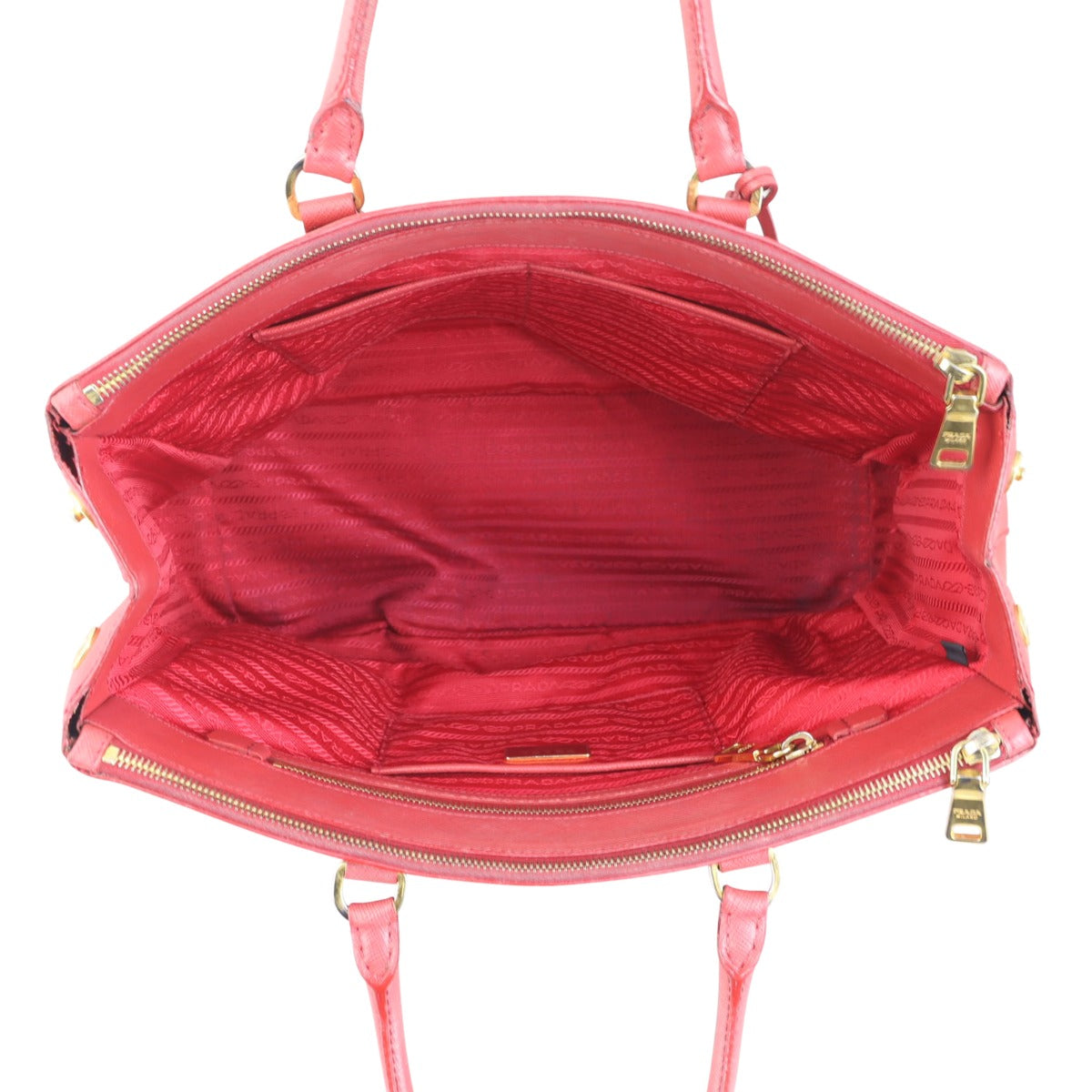 Prada Saffiano Lux Galleria Double Zip Tote Large