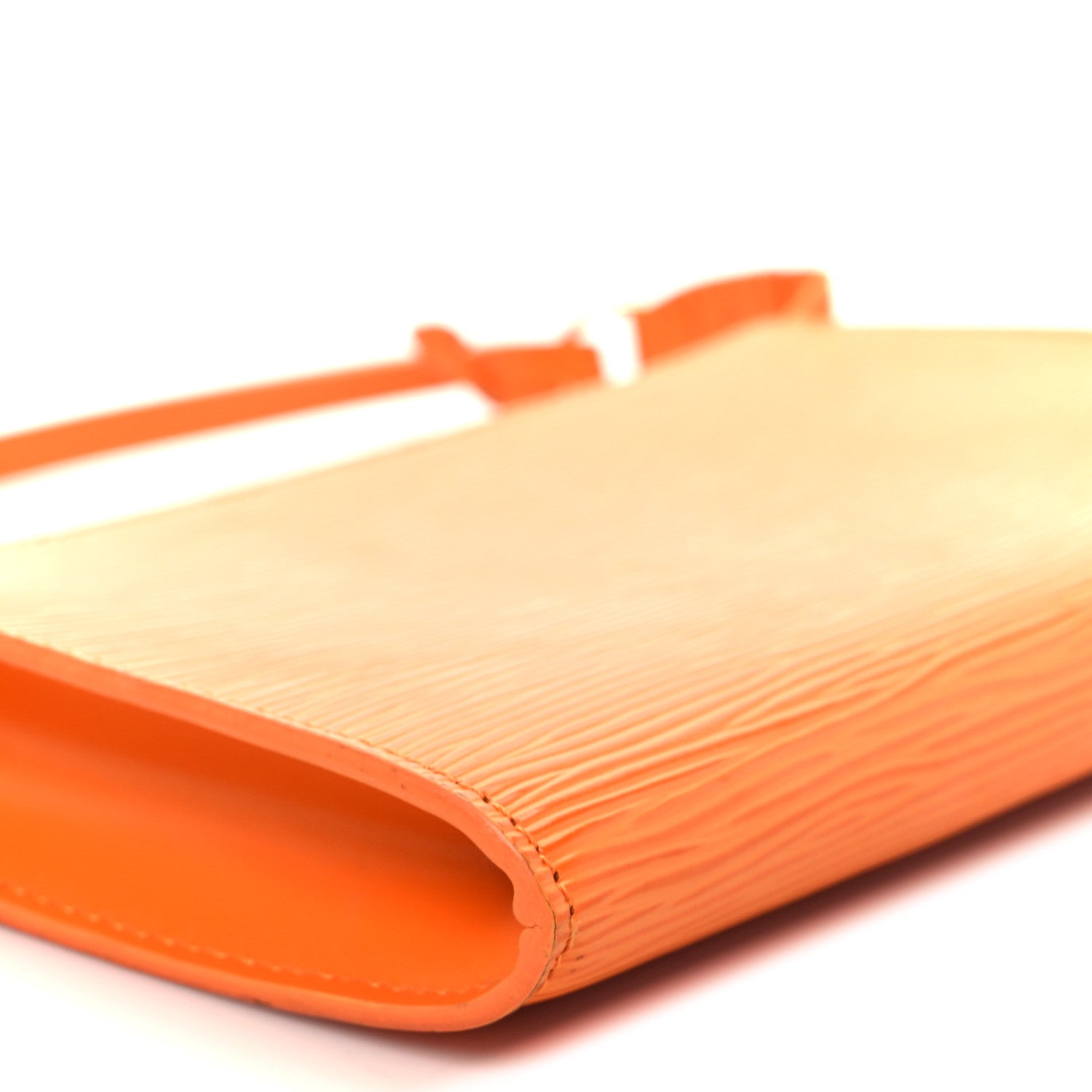 Epi Pochette Accessories 24 Mandarin