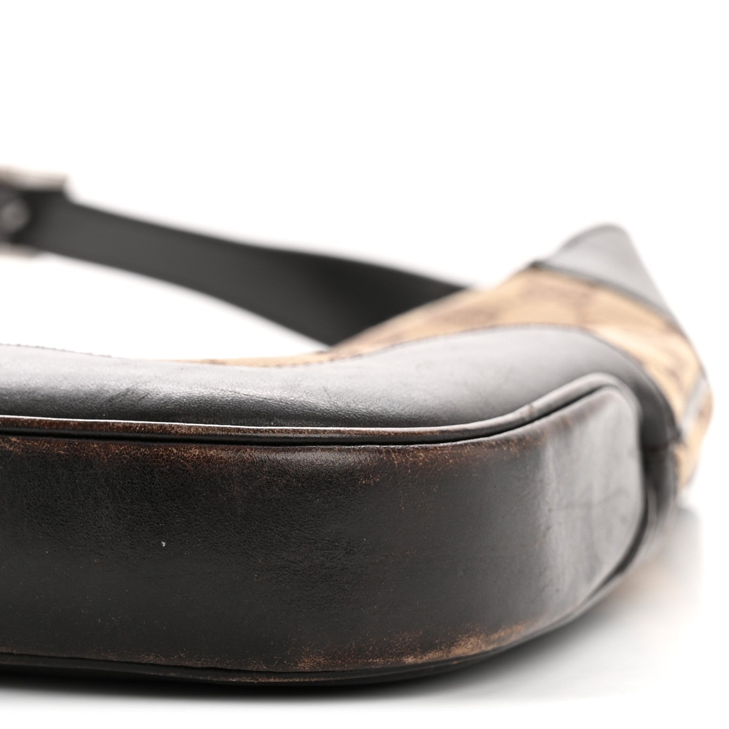 Monogram Web Jackie O Hobo Dark Brown