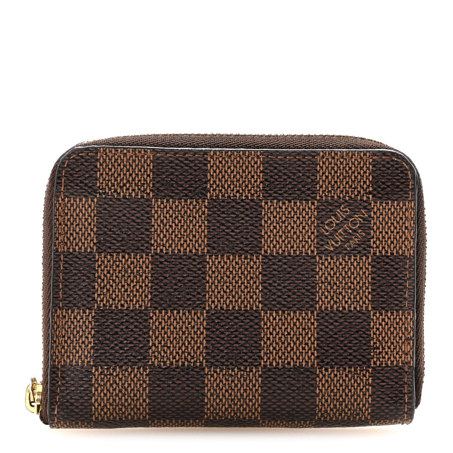 Damier Ebene Zippy Coin Purse