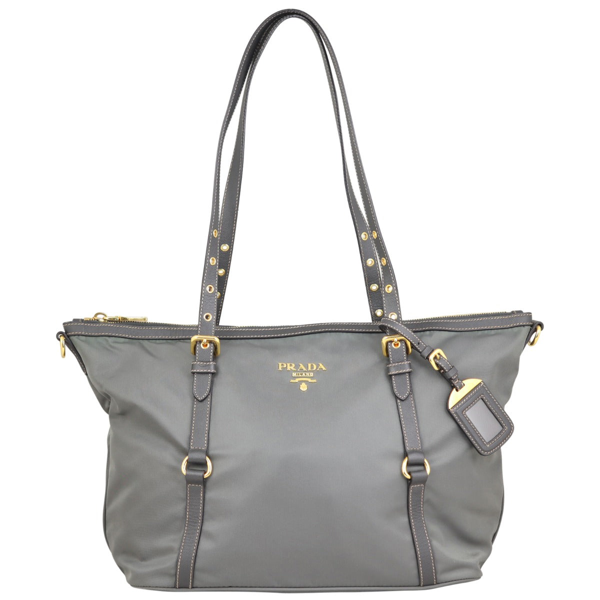 Prada Tessuto & Saffiano Two-Way Tote