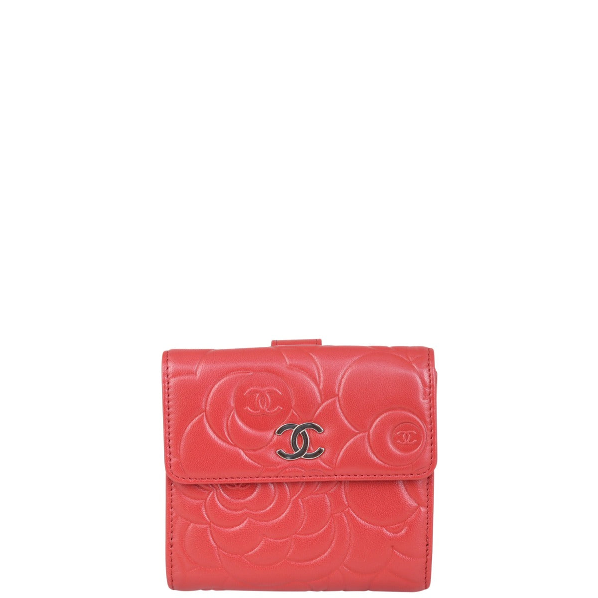 Chanel Camellia Compact Wallet