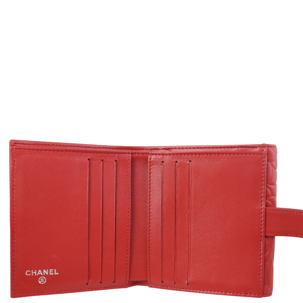 Chanel Camellia Compact Wallet