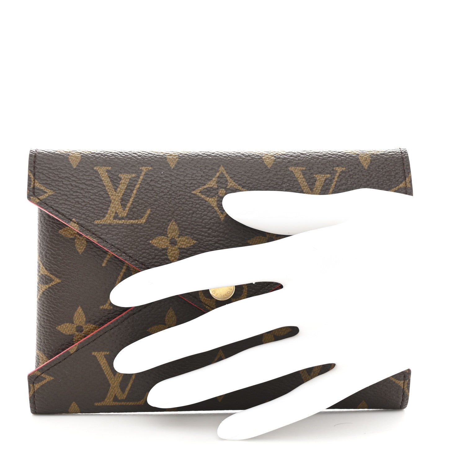 Monogram Medium Kirigami Pochette Insert Coquelicot
