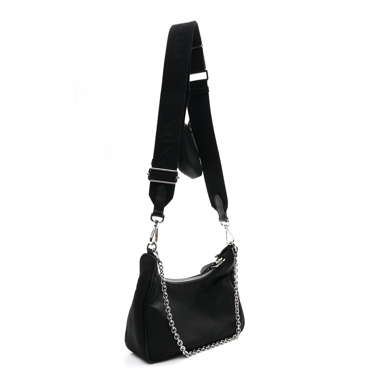 Nylon Re-Edition 2005 Shoulder Bag Black