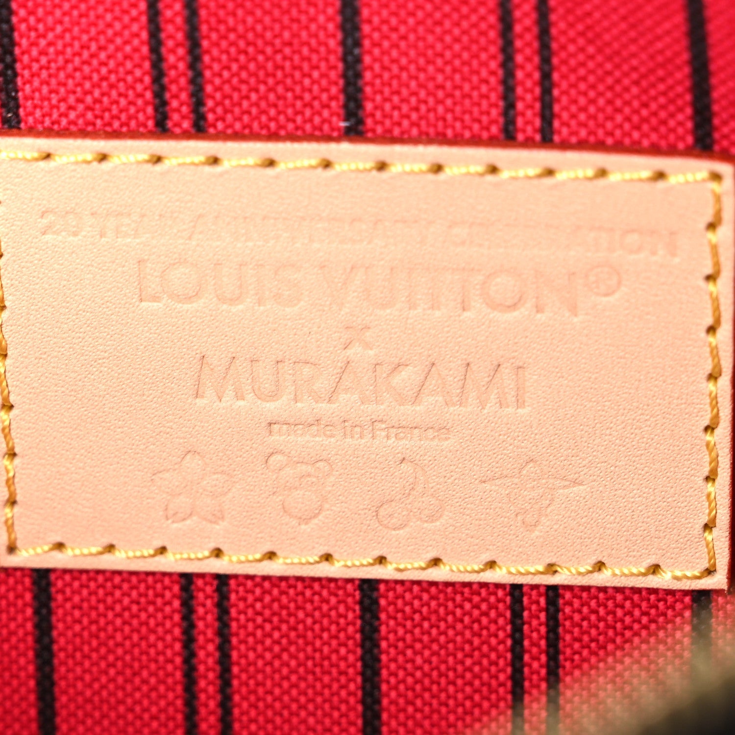 LV X TM Monogram Cerises Neverfull Pochette