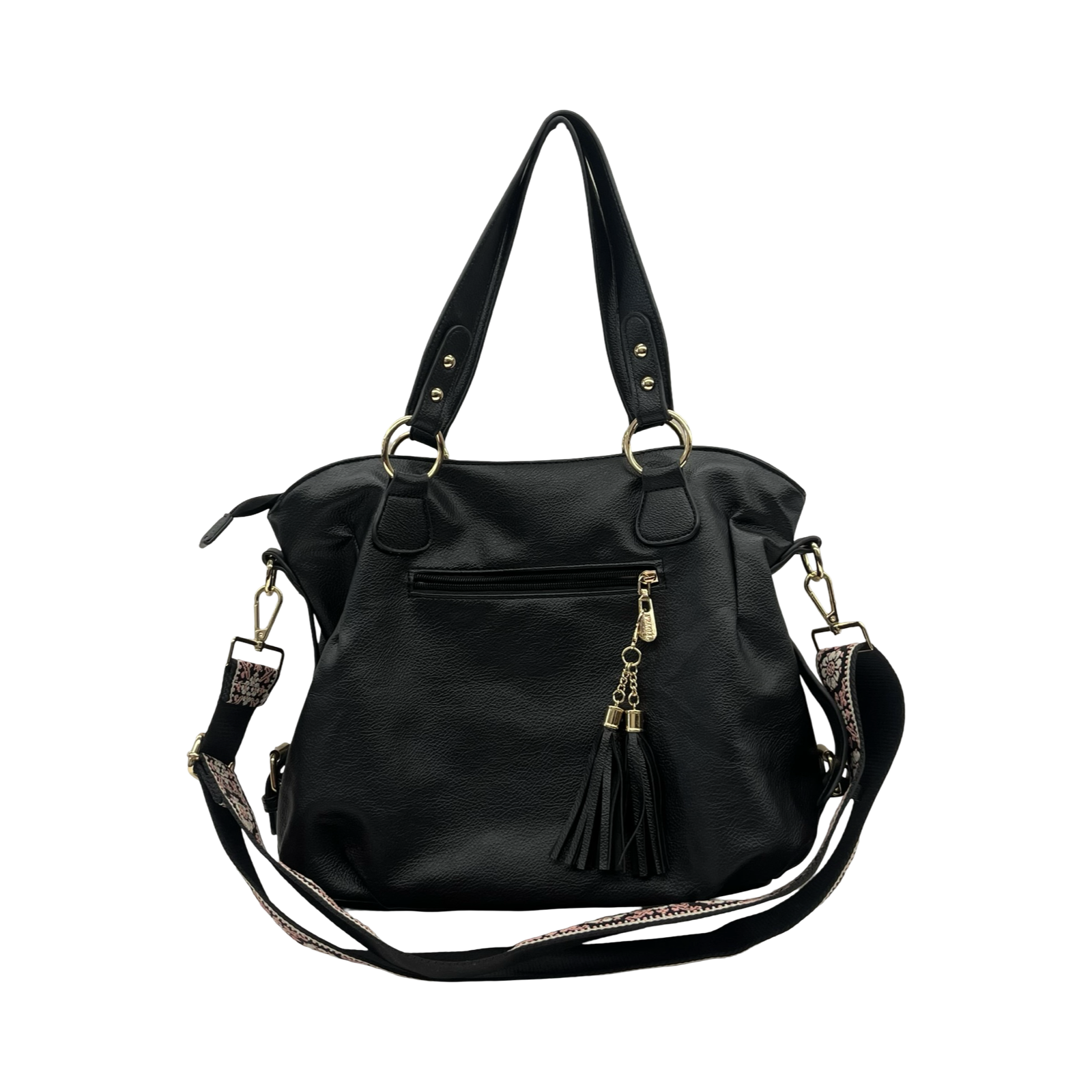 Handbag By Cme In Black, Size:Medium