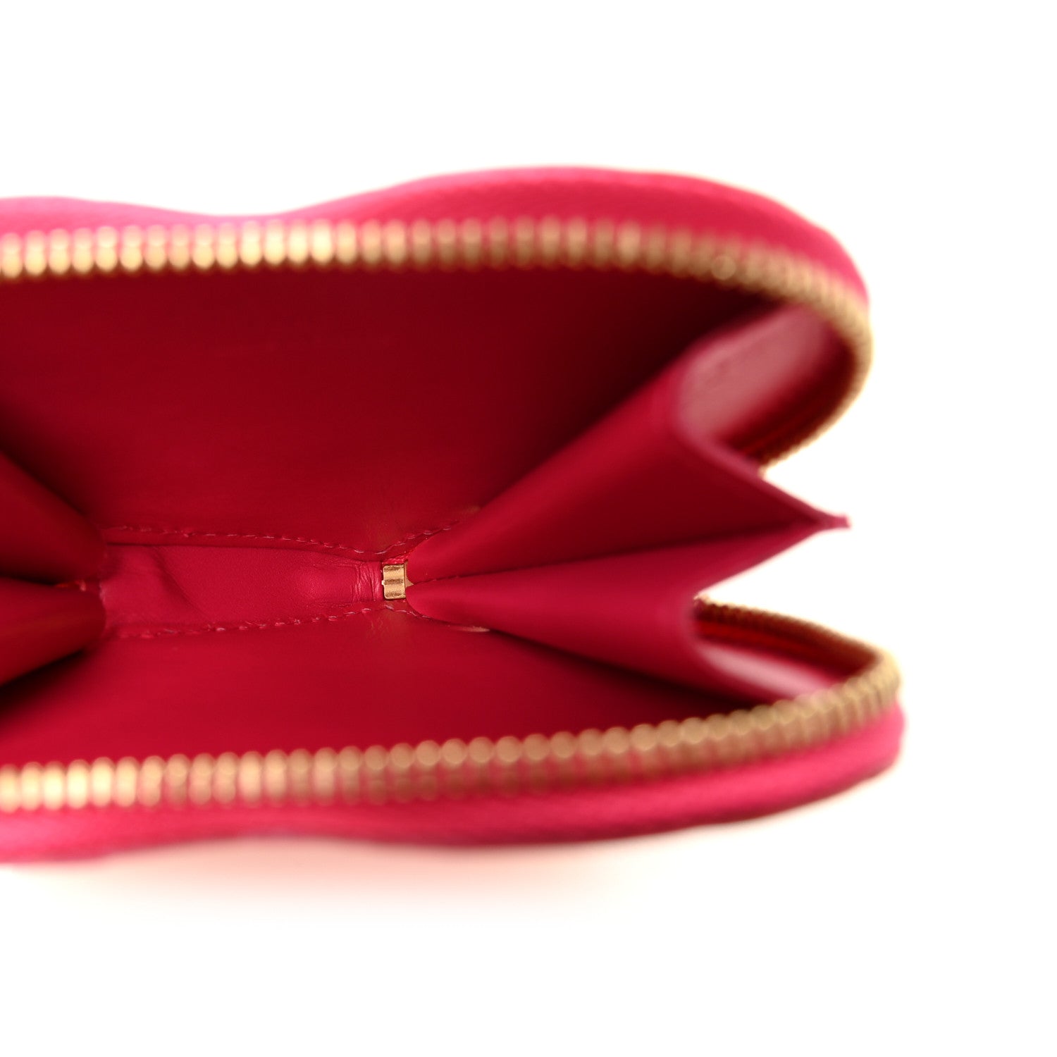 Vernis Heart Coin Purse Rose Pop