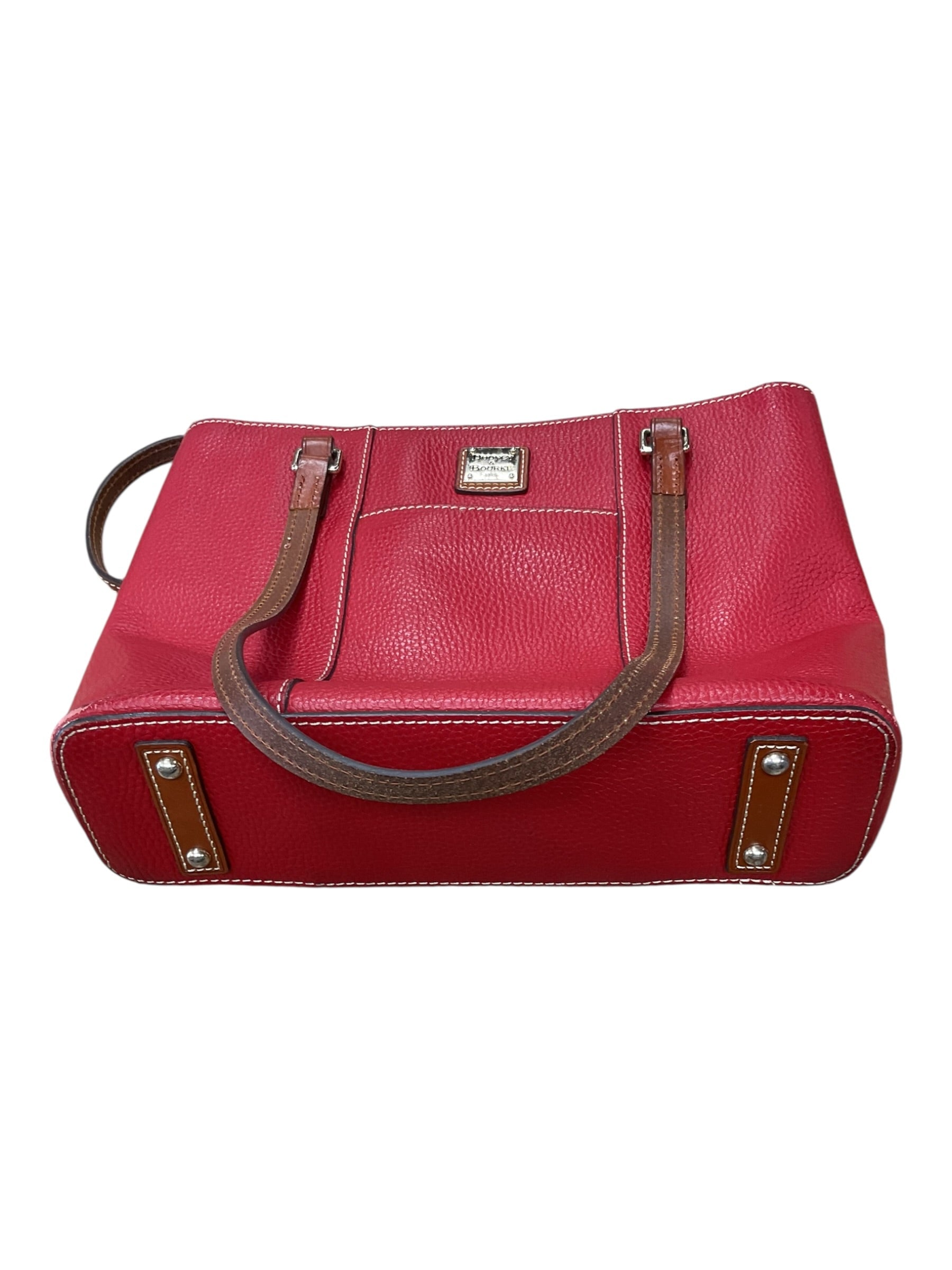 Handbag Designer By Dooney And Bourke In Red, Size:Medium