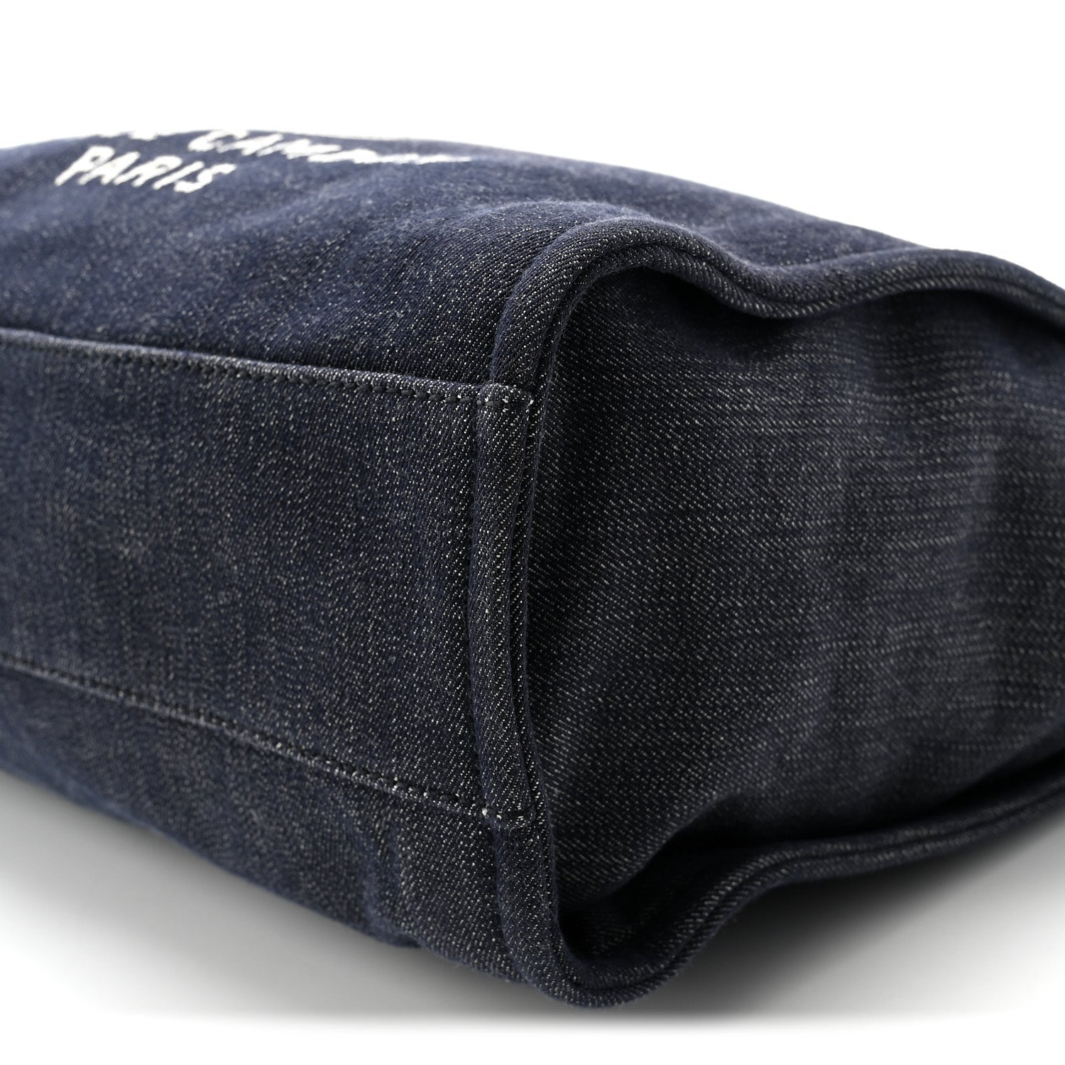 Denim Small Deauville Tote Dark Blue