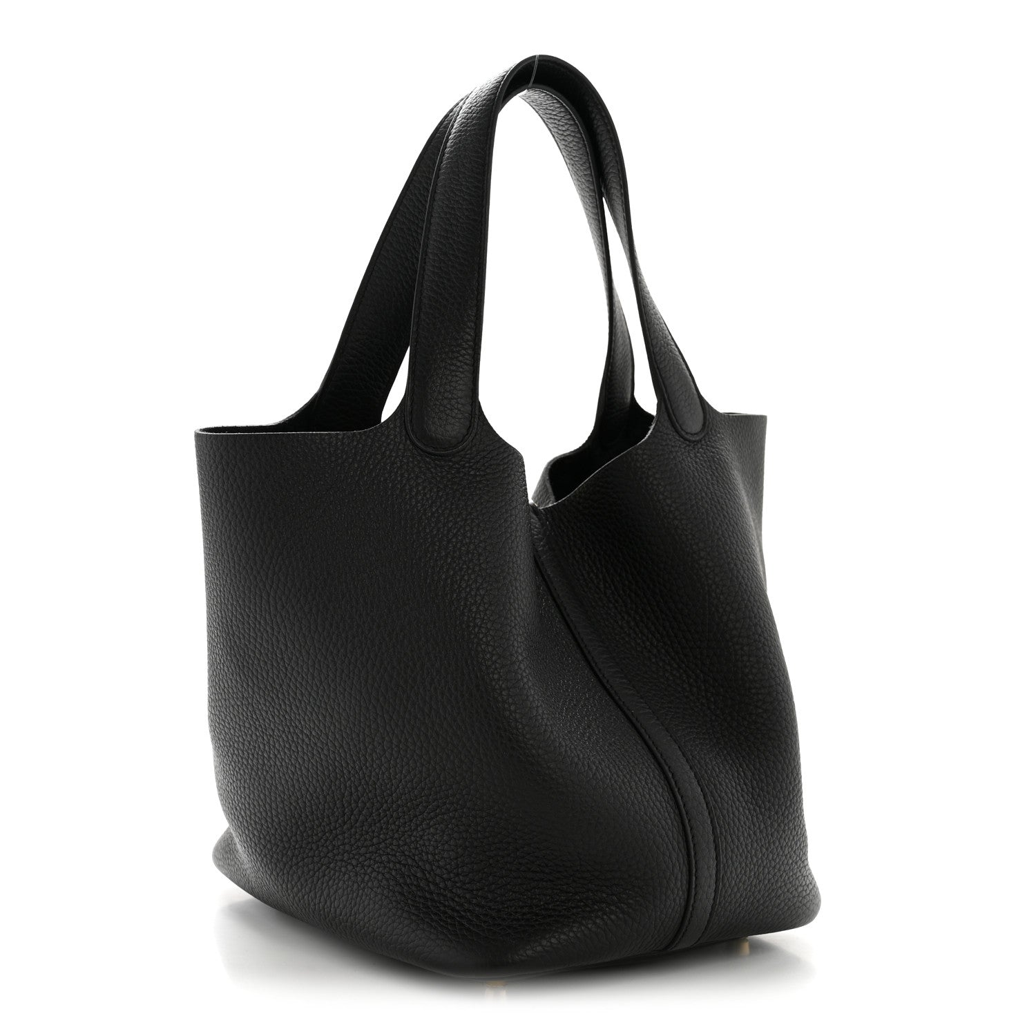 Taurillon Clemence Picotin Lock 22 MM Black
