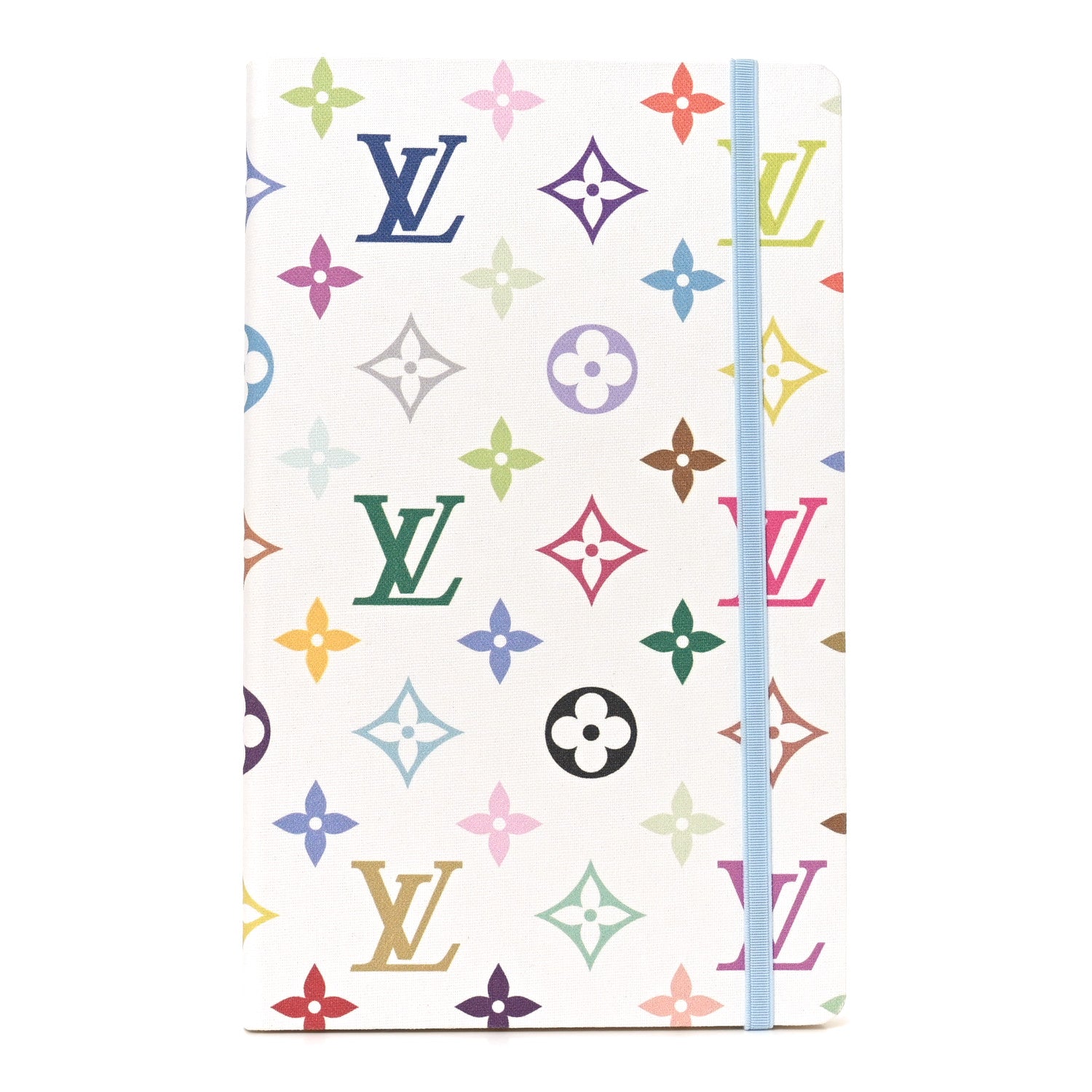 LV x TM Monogram Multicolor Jane Notebook MM White