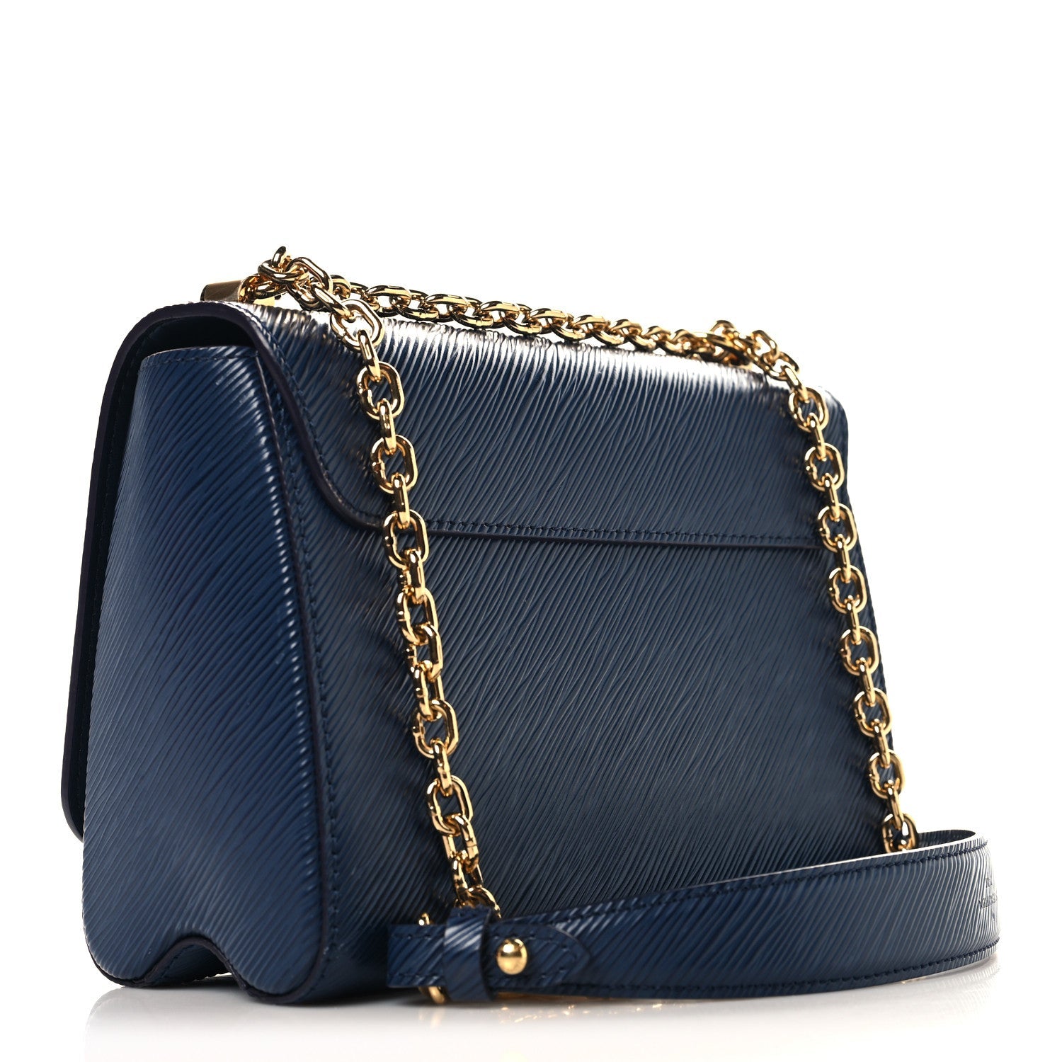 Epi Twist Shoulder Bag MM Indigo