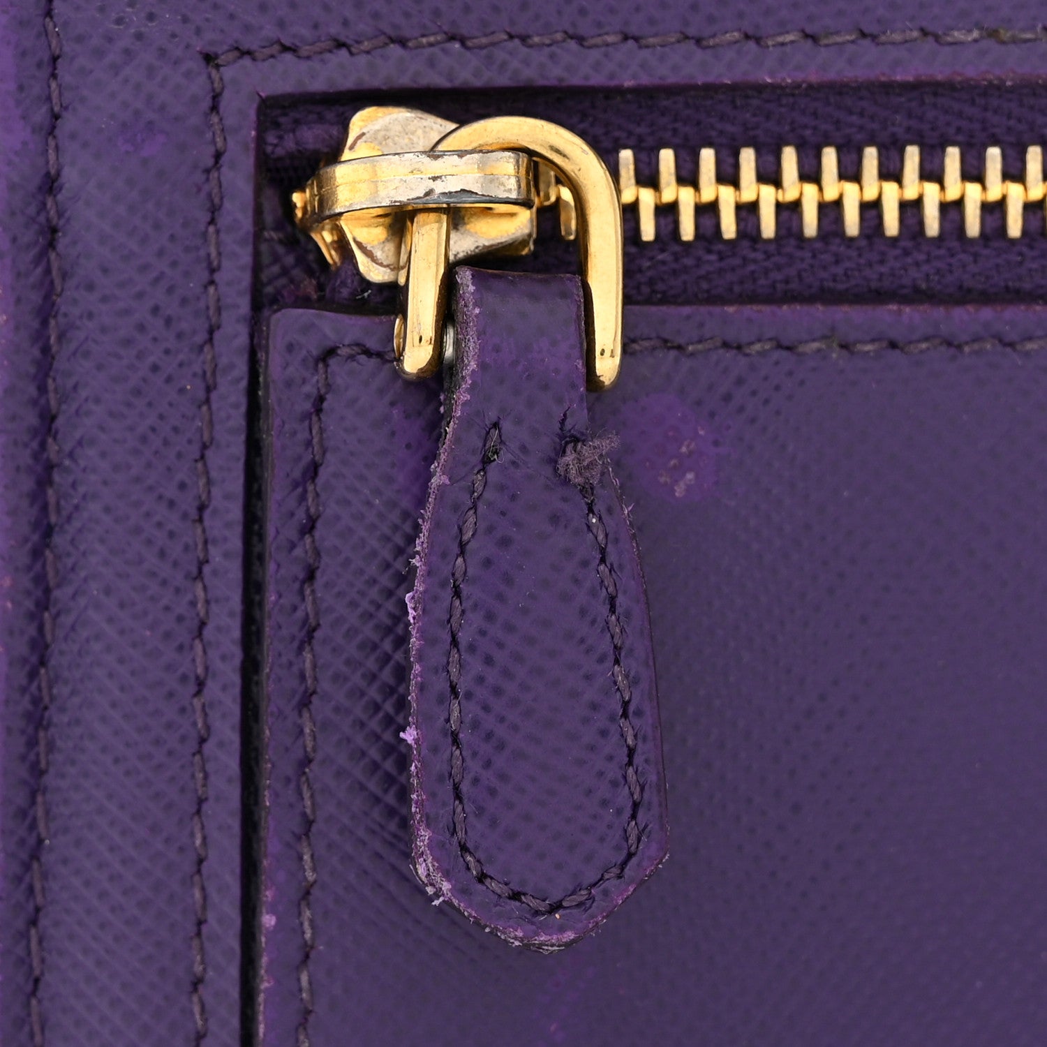 Saffiano Lux Continental Flap Travel Wallet Viola Multicolor