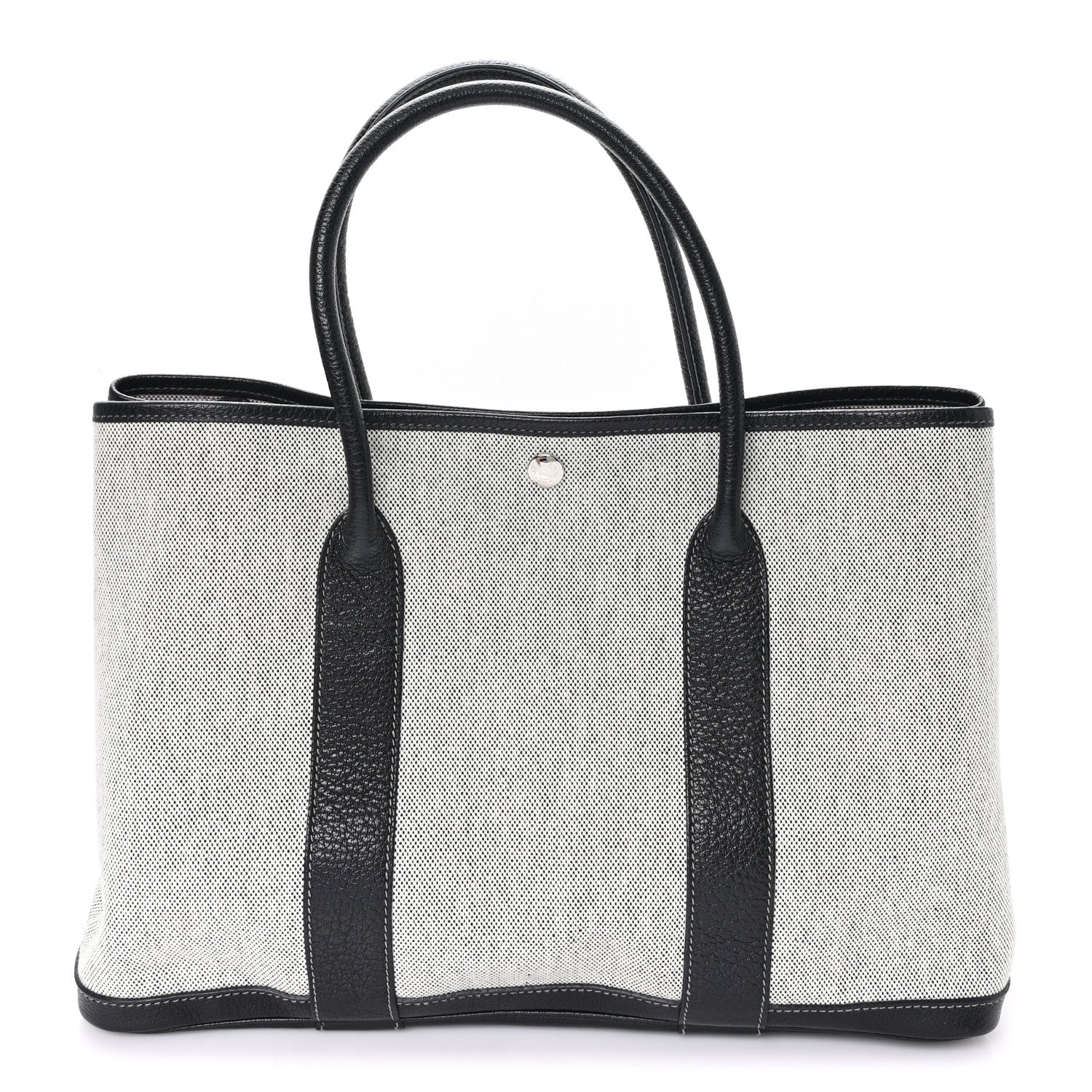 Toile Buffle Skipper Garden Party 36 MM Tote Black