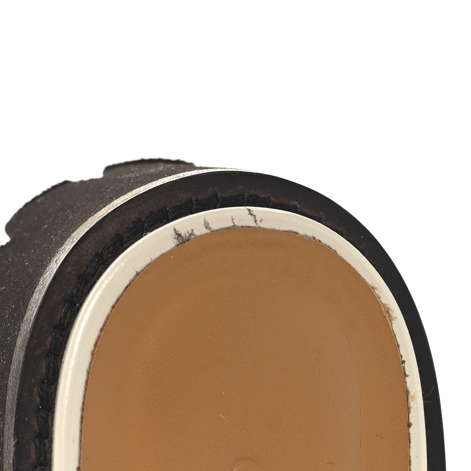 Cordovan Lux Horsebit Platform Mules 39.5 Mystic White