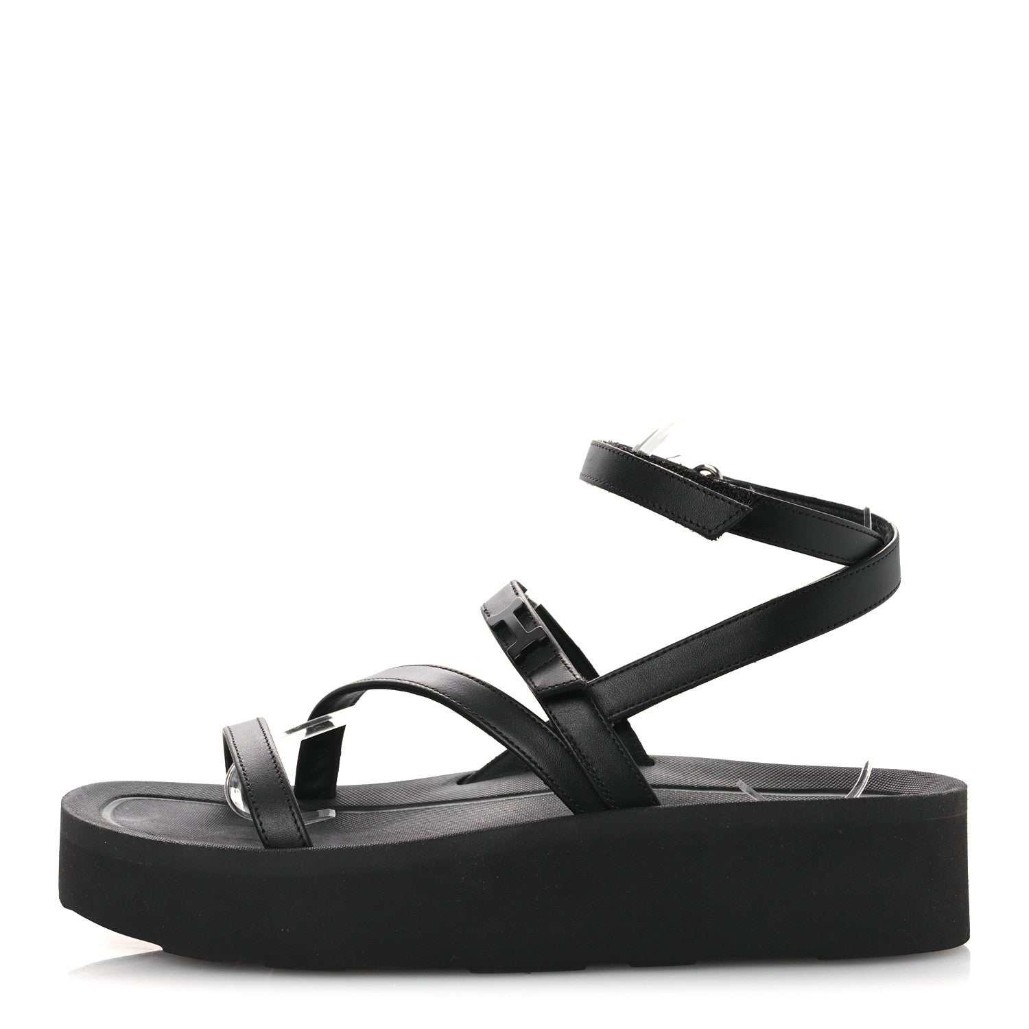 Nappa Liberte Sandals 38 Black