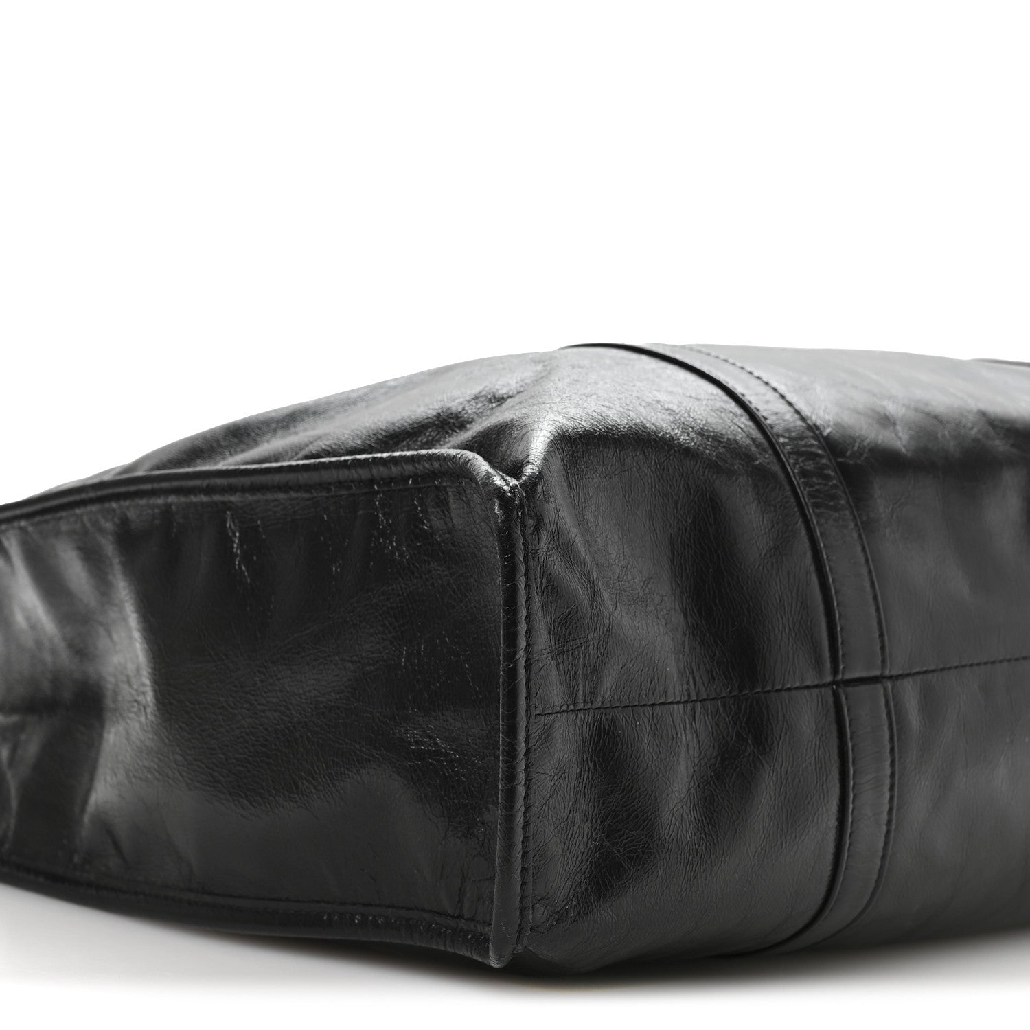 Soft Lux Large Shopping Tote Black