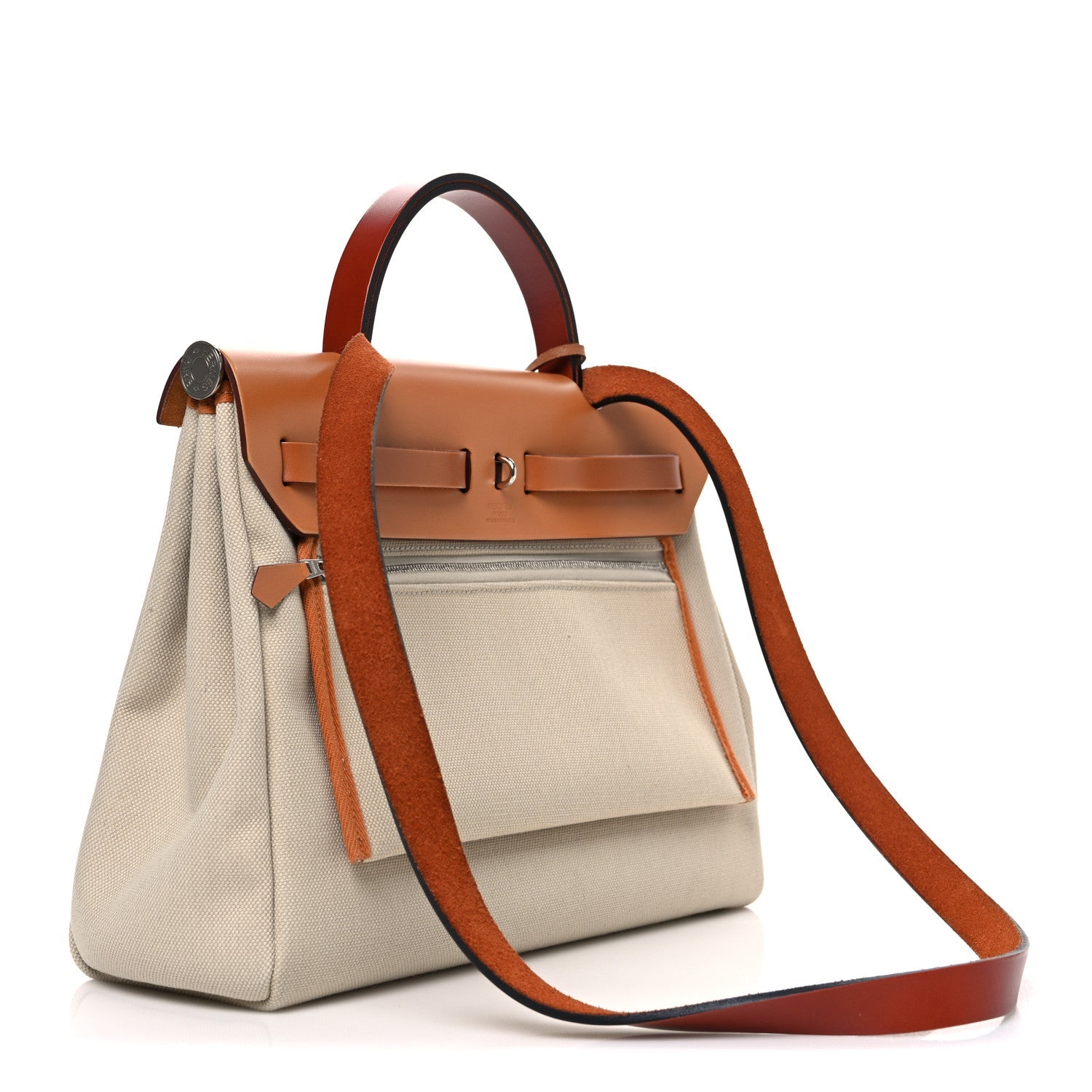 Military Toile Vache Hunter Herbag Zip Retourne 31 PM Beton Naturel Fauve Cuivre