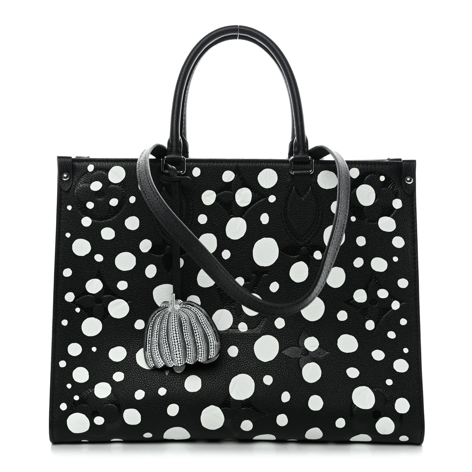 LV X YK Empreinte Monogram Giant Onthego MM Black