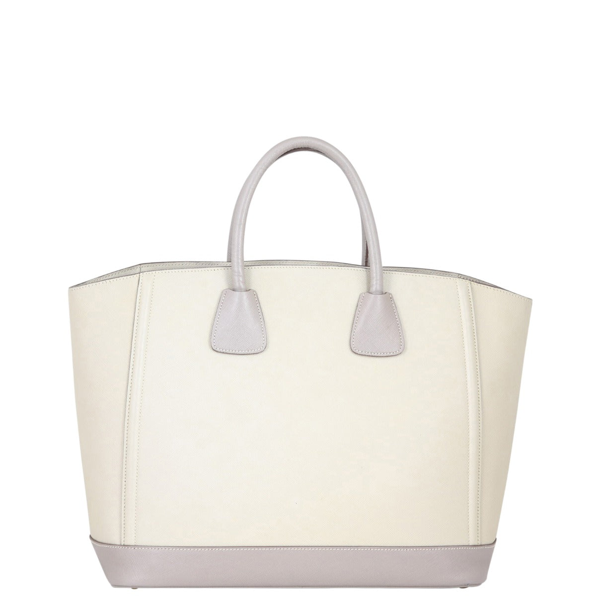 Prada Saffiano Bi-Colour Shopping Tote
