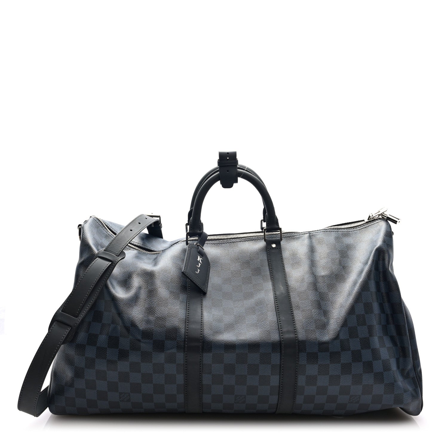 Damier Cobalt Keepall Bandouliere 55
