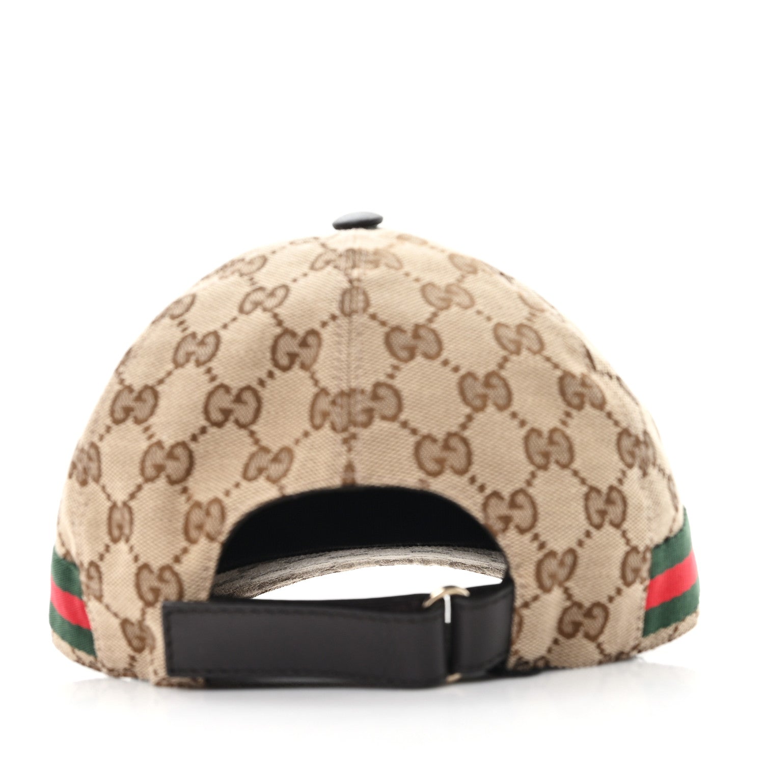 Monogram Web Baseball Hat M Beige Cocoa