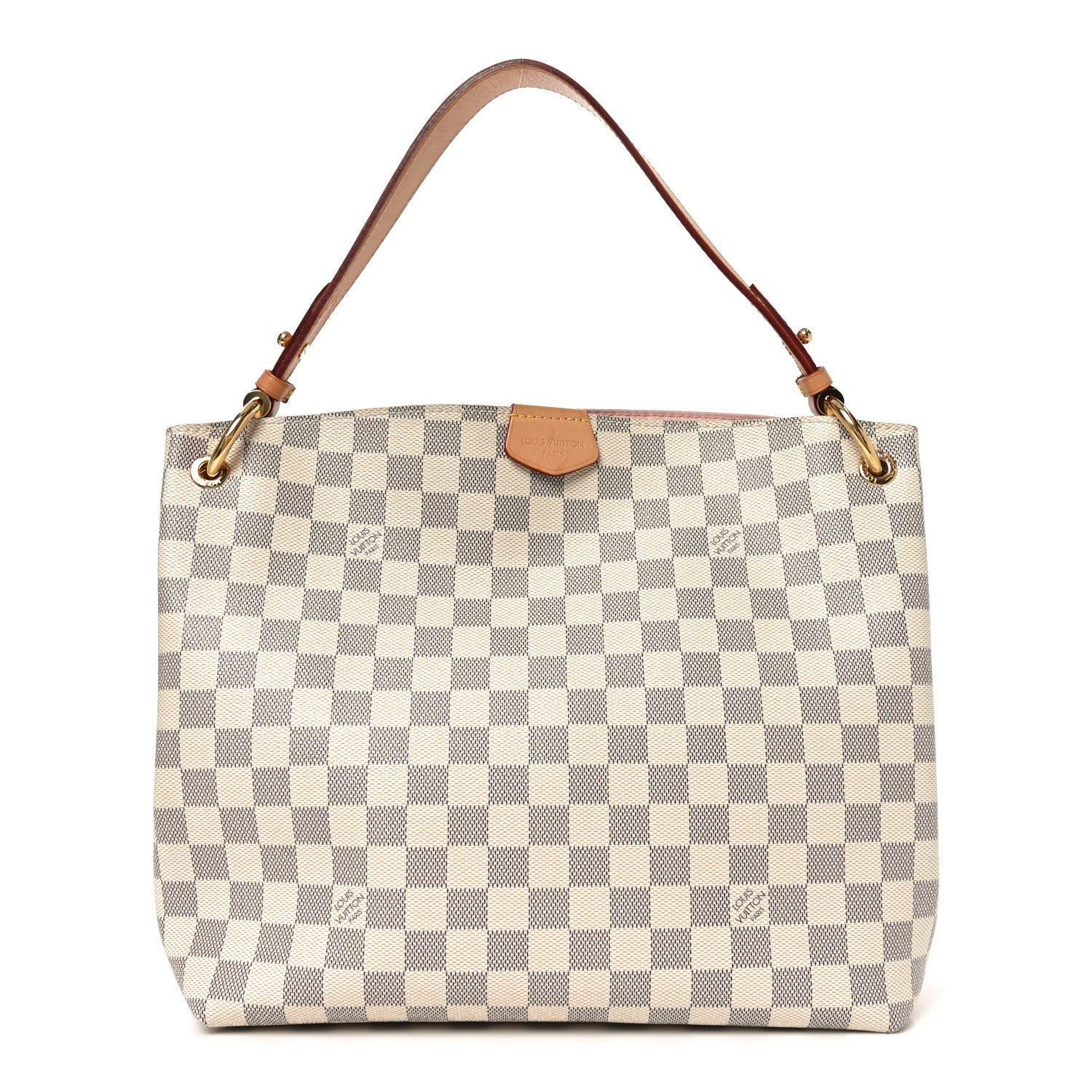 Damier Azur Graceful PM Rose Ballerine