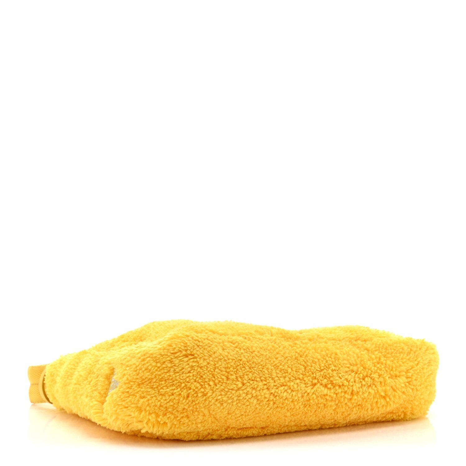 Terry Cloth Mini Re-Edition 2000 Bag Giallo Black