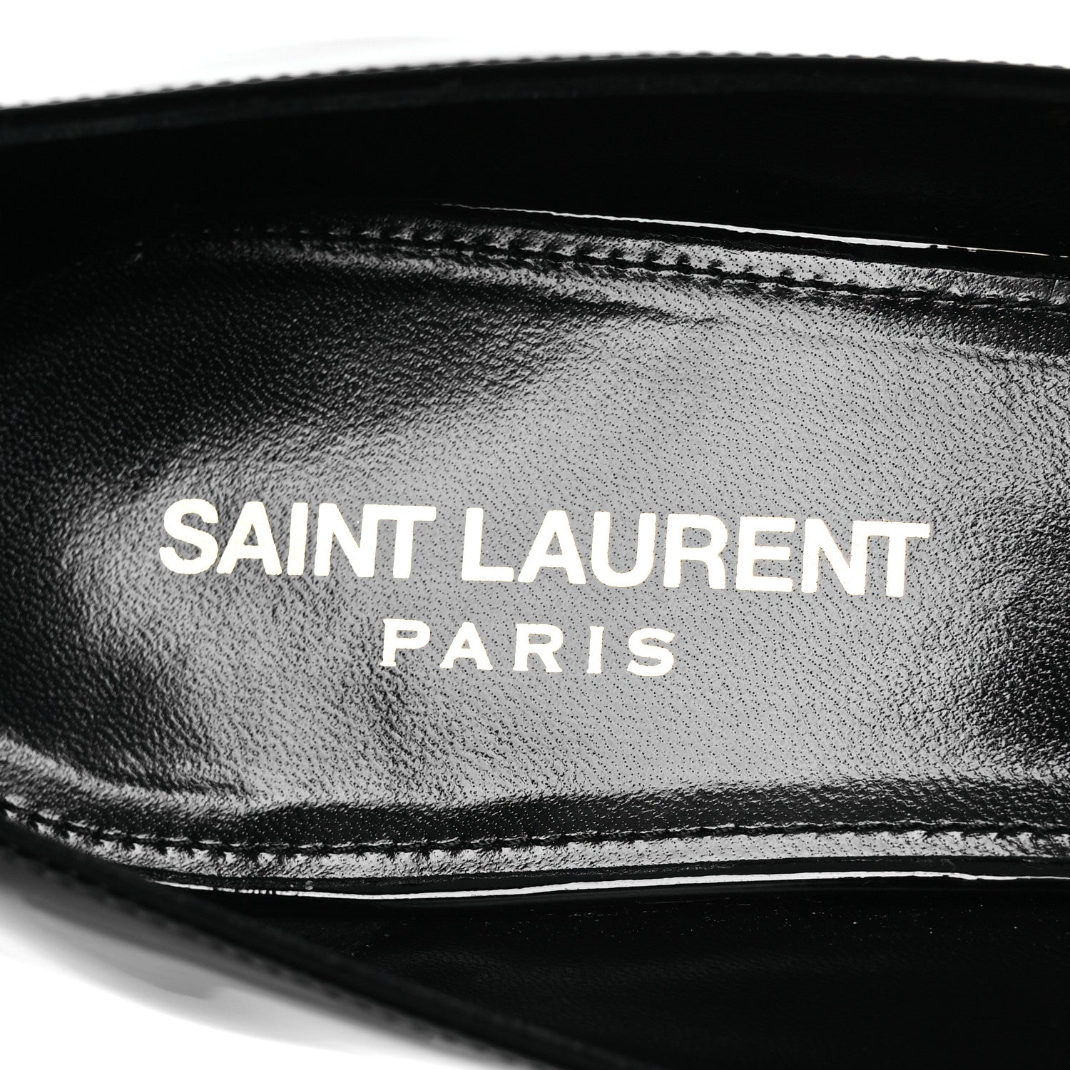 Patent Calfskin Sixtine 20 Pumps 40 Black