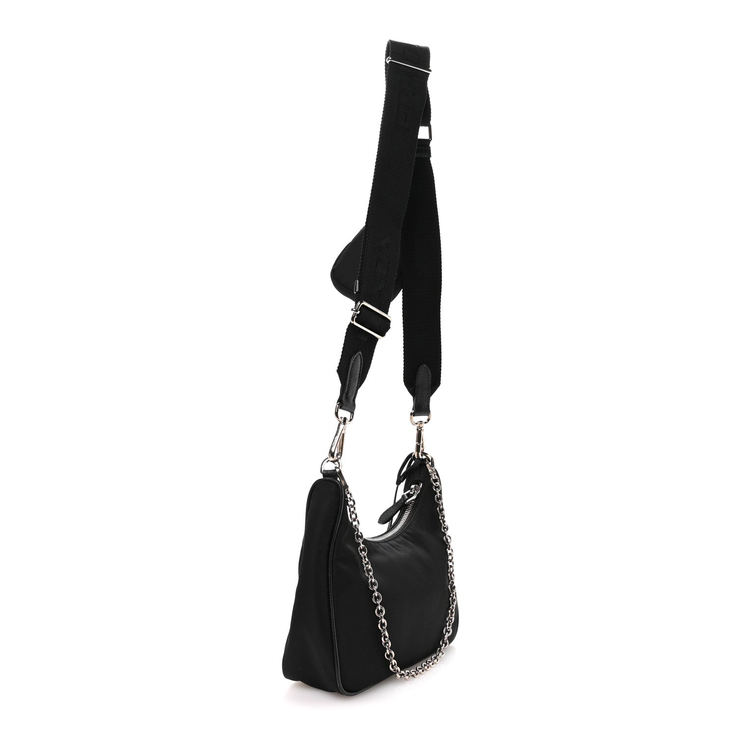 Nylon Re-Edition 2005 Shoulder Bag Black