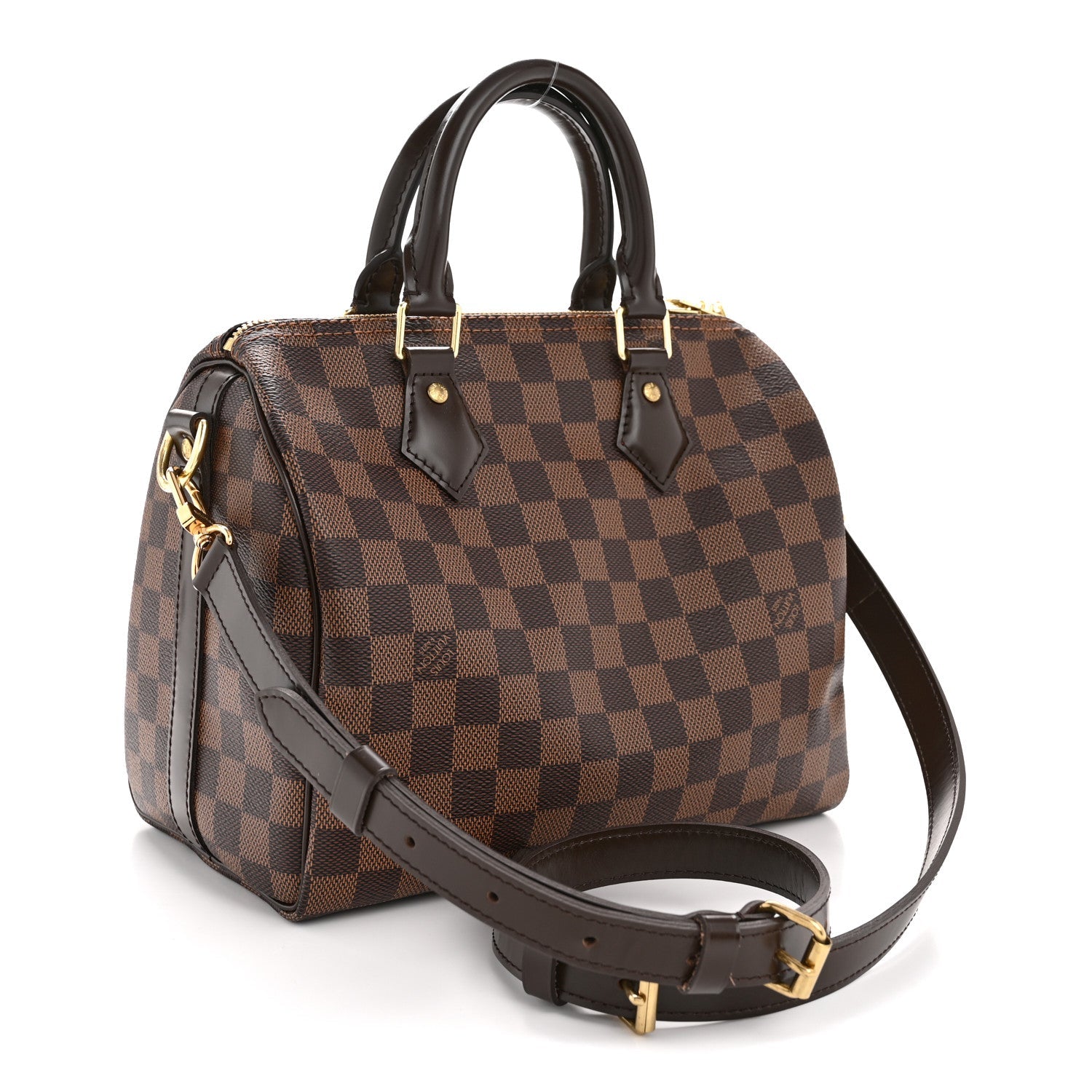Damier Ebene Speedy Bandouliere 25