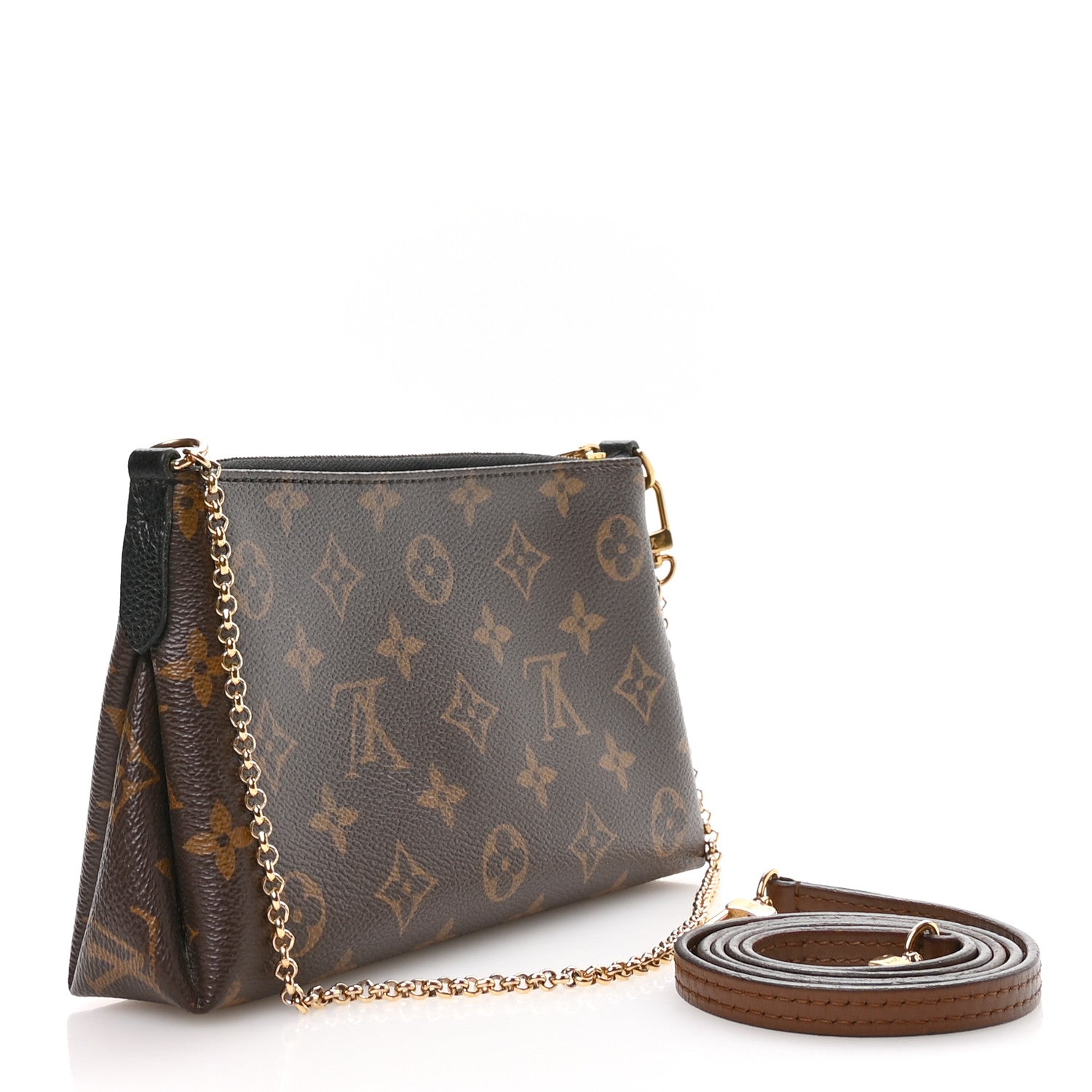 Monogram Pallas Clutch Black