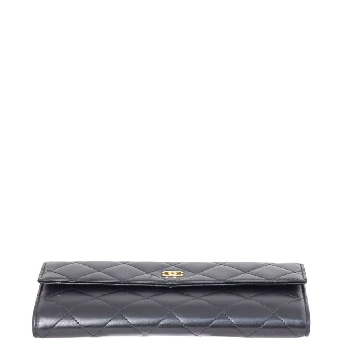 Chanel Classic Flap Long Wallet | Lambskin Gold Hardware