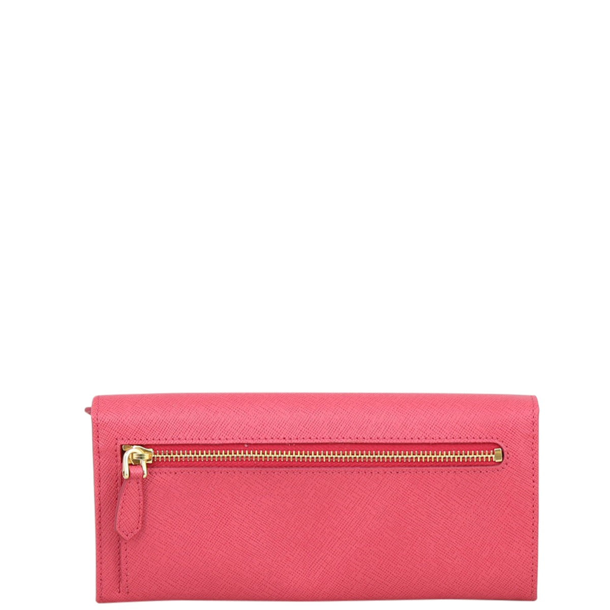 Prada Saffiano Bow Continental Wallet