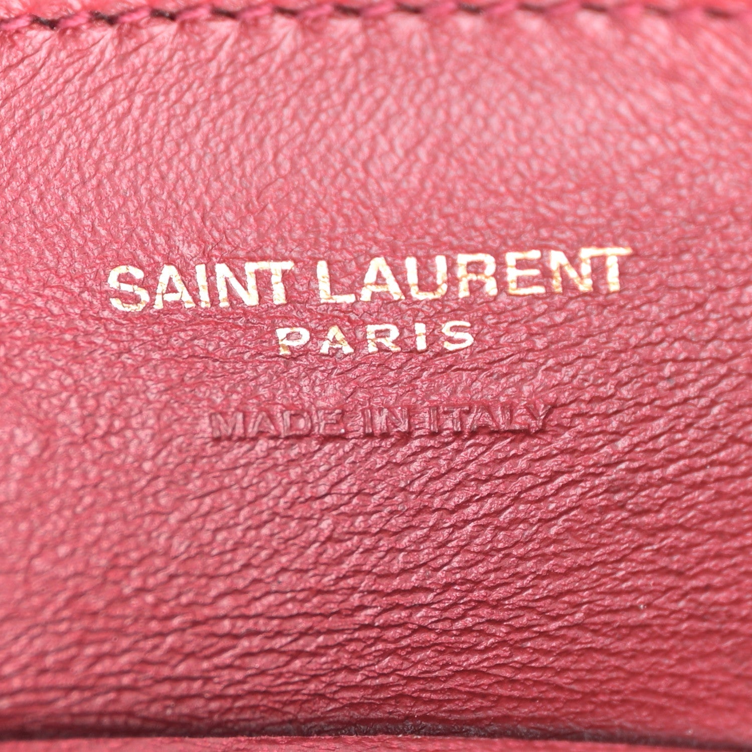 Smooth Calfskin Paris VII Large Flat Hobo Red