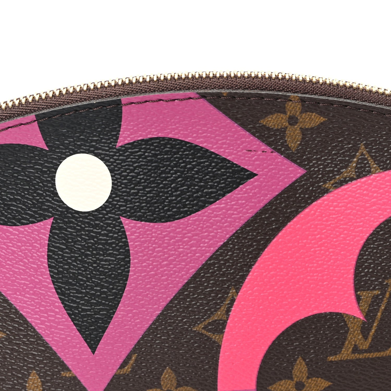 Monogram Game On Cosmetic Pouch