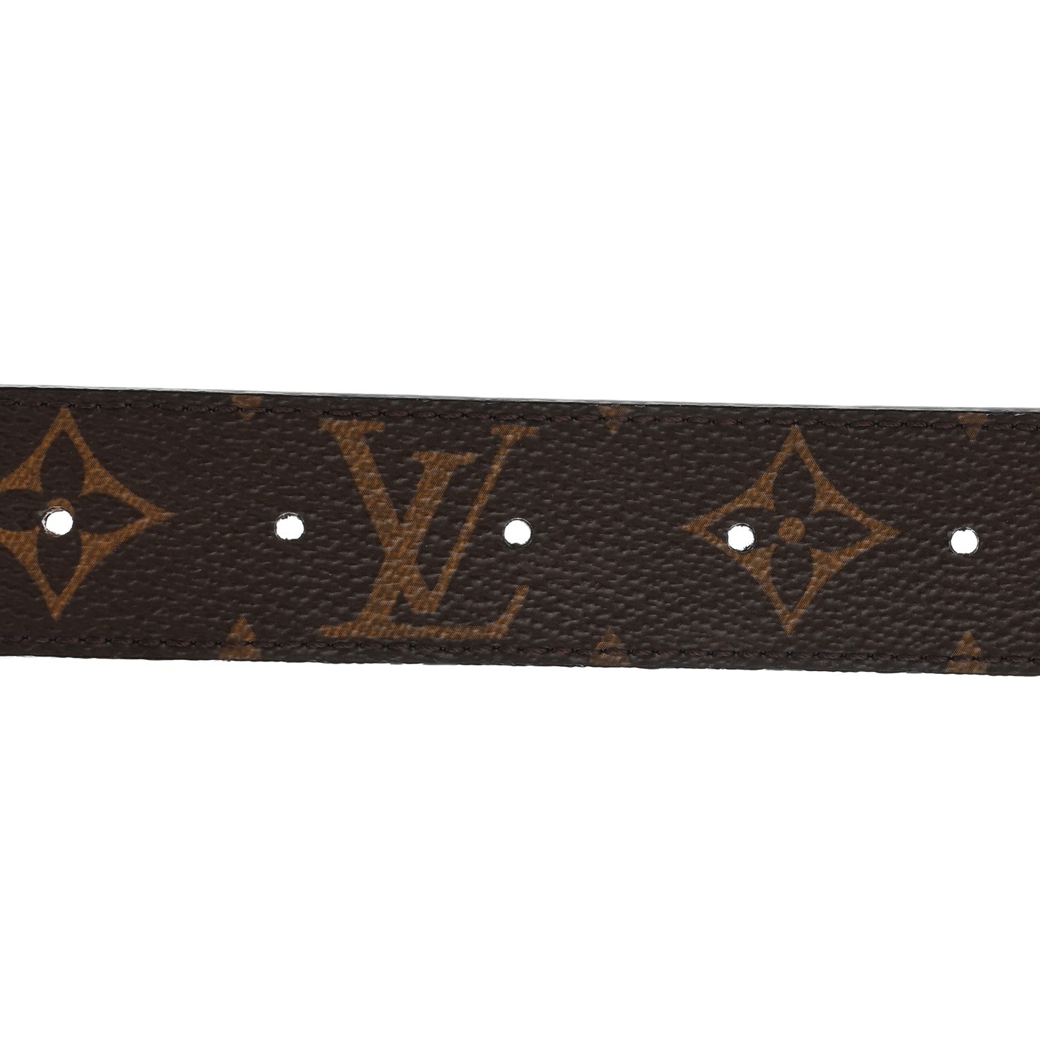 Calfskin Monogram LV Initiales Reversible Belt 80 32 Black