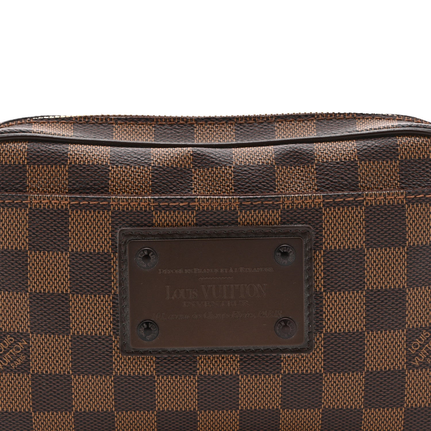 Damier Ebene Brooklyn Bum Bag