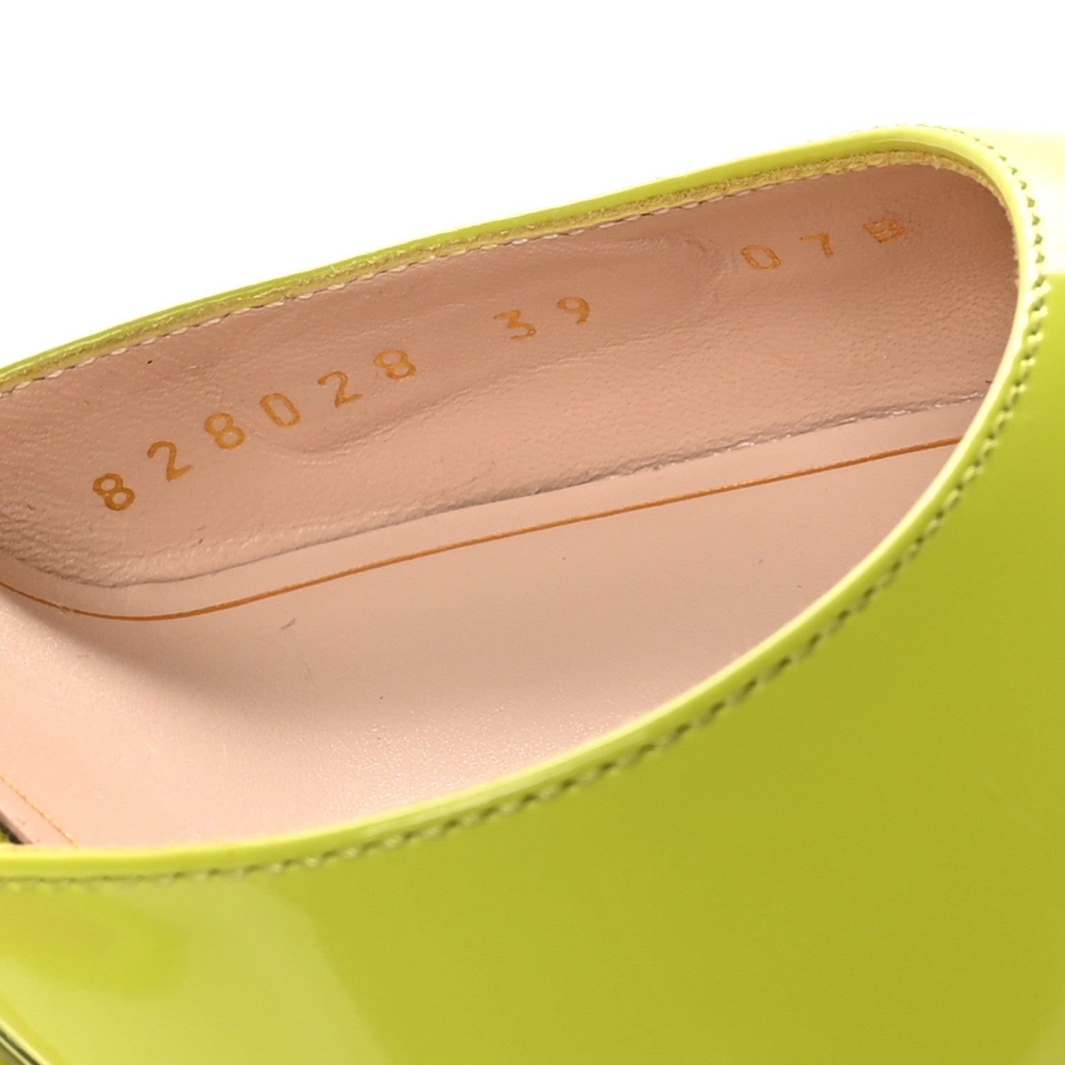 Regent Calfskin Lucite Wedge 110 Mules 39 Firefly